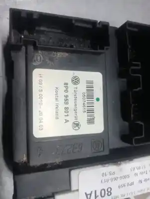 Peça sobressalente para automóvel em segunda mão MOTOR ELEVADOR VIDRO DIANTEIRO ESQUERDO por AUDI A3 (8P1)  Referências OEM IAM 8P0959801A  