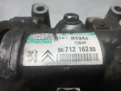 Piesă de schimb auto la mâna a doua COMPRESOR DE AER CONDIȚIONAT pentru PEUGEOT 207 5P CONFORT 68KW Referințe OEM IAM 9671216280  
