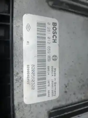Second-hand car spare part ecu engine control for renault espace iv (jk0) grand espace dynamique oem iam references 0281012659 8200646455 8200560320