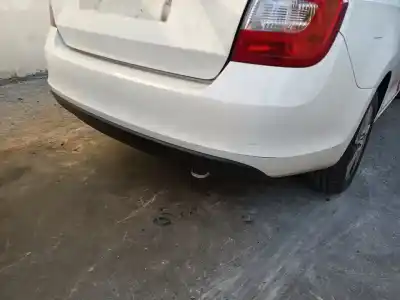 Second-hand car spare part rear bumper for skoda rapid ambition oem iam references 