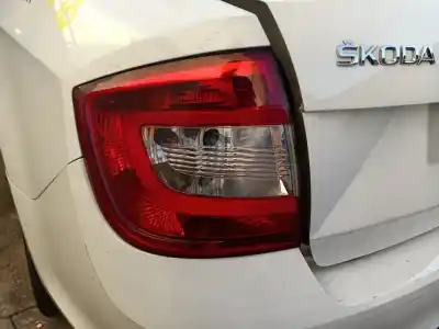 Second-hand car spare part left tailgate light for skoda rapid ambition oem iam references 
