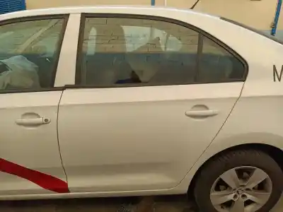 Second-hand car spare part rear left door for skoda rapid ambition oem iam references 
