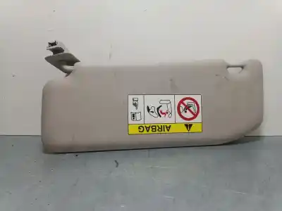 Second-hand car spare part right sunshade for citroen c3 comercial 74 cv / 55 kw oem iam references   