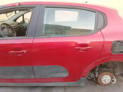 Peça sobressalente para automóvel em segunda mão porta do automóvel traseira esquerda por citroen c3 comercial 74 cv / 55 kw referências oem iam 