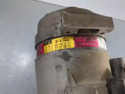 Pezzo di ricambio per auto di seconda mano COMPRESSORE ARIA CONDIZIONATA per SSANGYONG REXTON  Riferimenti OEM IAM 6651305011  