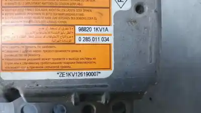 Peça sobressalente para automóvel em segunda mão centralina de airbag por nissan juke (f15) 1.6 referências oem iam 0285011034