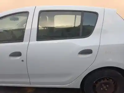 Peça sobressalente para automóvel em segunda mão porta do automóvel traseira esquerda por dacia sandero ambiance referências oem iam 
