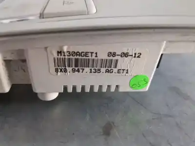 Pezzo di ricambio per auto di seconda mano luce interna per audi a3 (8v) ambiente riferimenti oem iam 8x0947135ag  