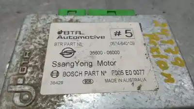 Pezzo di ricambio per auto di seconda mano centralina cambio automatico per ssangyong rexton 2.9 turbodiesel cat riferimenti oem iam 38510-05020 38510-05020 