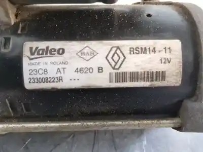 Second-hand car spare part starter motor for renault kangoo ii (f/kw0) 1.5 furgón professional oem iam references 233008223r  
