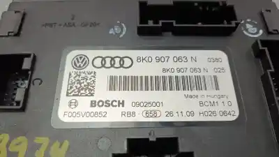 Автозапчастина б/у електронний модуль для audi a4 b8 (8k2) 2.0 tdi посилання на oem iam 8k0907063n  