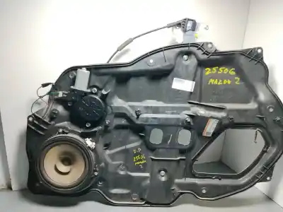 Second-hand car spare part passenger side right window regulator for mazda 2 lim. (de) 1.4 diesel cat oem iam references   