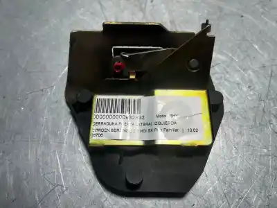 Second-hand car spare part Left Side Door Lock for CITROEN BERLINGO 2.0 HDi SX Plus Familiar OEM IAM references   