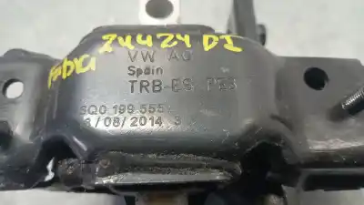 Second-hand car spare part front engine support for skoda fabia combi active oem iam references 6q0199555  