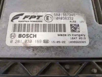 Автозапчастина б/у ебу контролер двигуна для iveco daily furgón fg h2 33 s ... v batalla 3520 посилання на oem iam 0281030169 10r036332 5801557345