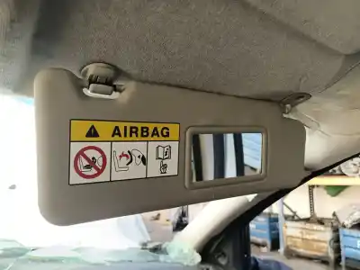 Peça sobressalente para automóvel em segunda mão para-sol direito por dacia sandero ambiance referências oem iam 