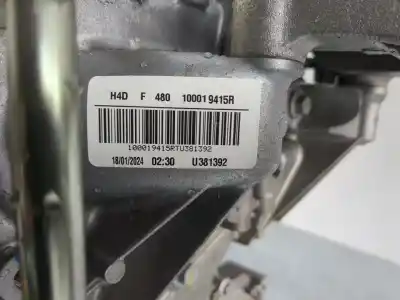 Second-hand car spare part complete engine for dacia jogger extreme go 100 cv / 74 kw oem iam references h4df4  