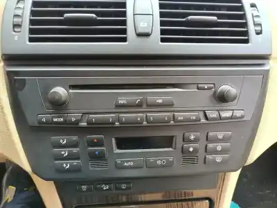 Peça sobressalente para automóvel em segunda mão sistema de áudio / rádio cd por bmw x3 (e83) 2.0d referências oem iam 