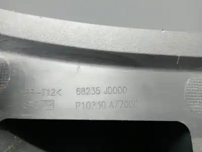 Peça sobressalente para automóvel em segunda mão moldagem por nissan qashqai (j10) acenta referências oem iam 68235jd000