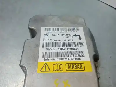 Peça sobressalente para automóvel em segunda mão centralina de airbag por bmw serie x3 (e83) 2.0d [2.0 ltr. - 110 kw 16v diesel cat] referências oem iam 65773414990  