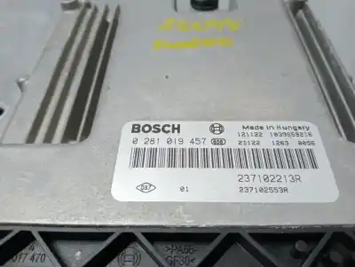 Second-hand car spare part ecu engine control for dacia sandero laureate oem iam references 0281019457  