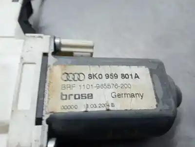 Автозапчастина б/у двигатель переднього ліва вікна для audi a4 avant (8k5) (2008) básico посилання на oem iam 8k0959801a  