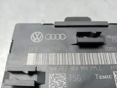 Second-hand car spare part electronic module for audi a4 avant (8k5) (2008) básico oem iam references 4f0959795  