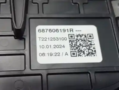 Second-hand car spare part Air Ventilation Grille for DACIA JOGGER EXTREME GO 100 CV / 74 KW OEM IAM references 687606191R  