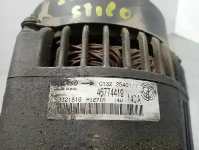 Second-hand car spare part Alternator for FIAT STILO (192) 2.4 20V Abarth OEM IAM references 46774419  
