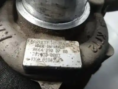 Автозапчасти б/у турбокомпенсатор за ssangyong kyron 200 xdi limited ссылки oem iam a6640900780  