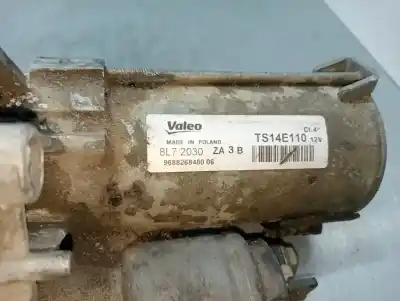 Peça sobressalente para automóvel em segunda mão motor de arranque por citroen c-elysée exclusive referências oem iam 9688268480  