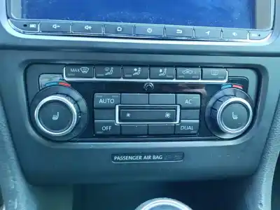 Second-hand car spare part heating / air conditioning control panel for volkswagen golf vi (5k1) gtd oem iam references 