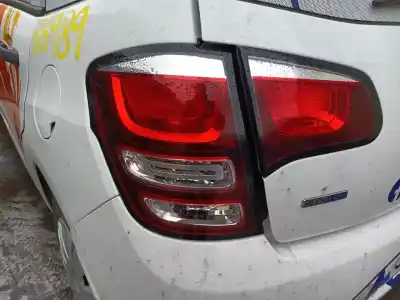 Second-hand car spare part left tailgate light for citroen c3 comercial 74 cv / 55 kw oem iam references 