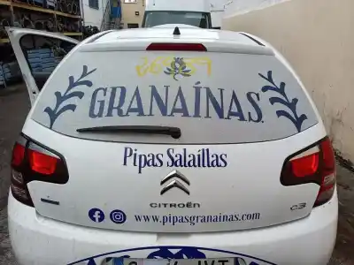 Second-hand car spare part tailgate for citroen c3 comercial 74 cv / 55 kw oem iam references 