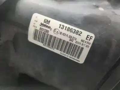 Second-hand car spare part right headlight for opel corsa d cosmo oem iam references 13186382  