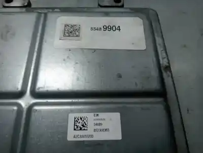 Gebrauchtes Autoersatzteil ecu-motorsteuergerät uce motorsteuergerät zum opel corsa e expression ecoflex oem-iam-referenzen 55489904  
