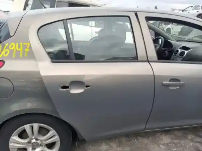 Peça sobressalente para automóvel em segunda mão porta do automóvel traseira direita por opel corsa d cosmo referências oem iam 