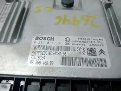 Gebrauchtes Autoersatzteil ecu-motorsteuergerät uce motorsteuergerät zum citroen c5 berlina collection oem-iam-referenzen 0281011561