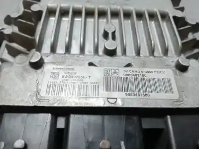 İkinci el araba yedek parçası ecu motor kontrol cihazi için citroen c2 cool oem iam referansları 5sw40285et