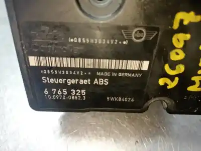 Peça sobressalente para automóvel em segunda mão abs por mini mini (r50, r53) one referências oem iam 6765325  10097008523