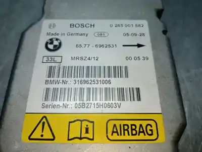 Second-hand car spare part airbag control unit for mini mini (r50, r53) one oem iam references 0285001682  