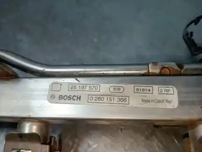 Pezzo di ricambio per auto di seconda mano RAMPA INIETTORI per OPEL MOKKA X Selective Start/Stop Riferimenti OEM IAM 0280151366  