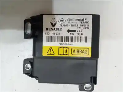 Pezzo di ricambio per auto di seconda mano Centralina Airbag per DACIA LOGAN (LS_) 1.4 (LSOA LSOC LSOE LSOG) Riferimenti OEM IAM 8201163278  