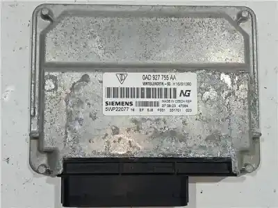 Peça sobressalente para automóvel em segunda mão Unidade De Controle Automática Da Caixa De Câmbio por PORSCHE CAYENNE (TYP 9PA) 4.5 V8 CAT Referências OEM IAM 0AD927755AA  
