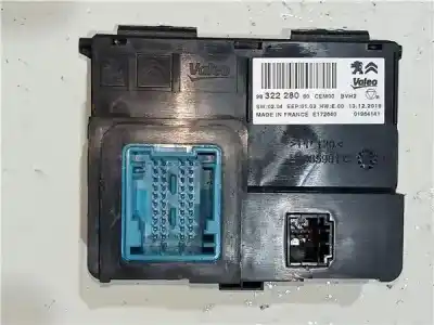 Second-hand car spare part electronic module for peugeot 308 sportium 119 cv / 88 kw oem iam references 9832228080  