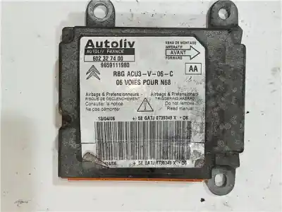 Second-hand car spare part Airbag Control Unit for CITROEN XSARA PICASSO (N68) 1.6 HDi OEM IAM references 602327400  