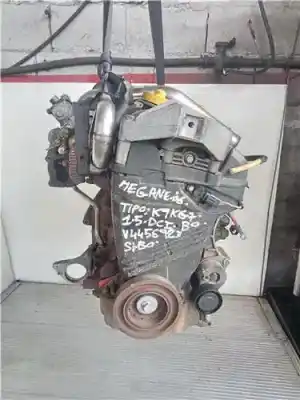 Peça sobressalente para automóvel em segunda mão MOTOR COMPLETO por RENAULT MEGANE II (BM0/1_, CM0/1_)  Referências OEM IAM K9KG7  