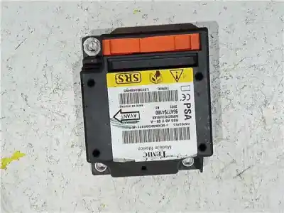 Peça sobressalente para automóvel em segunda mão Centralina De Airbag por CITROEN C3 (2002->) 1.4 HDi Referências OEM IAM 9647794180  