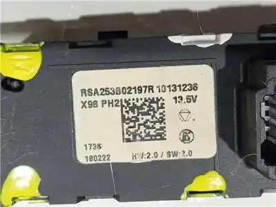 Second-hand car spare part multifunction switch for renault clio iv 1.5 dci diesel fap oem iam references rsa253b02197r  
