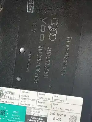 Second-hand car spare part central locking pump for audi a6 c5 (4b2) 1.8 t oem iam references 4b0962258d  